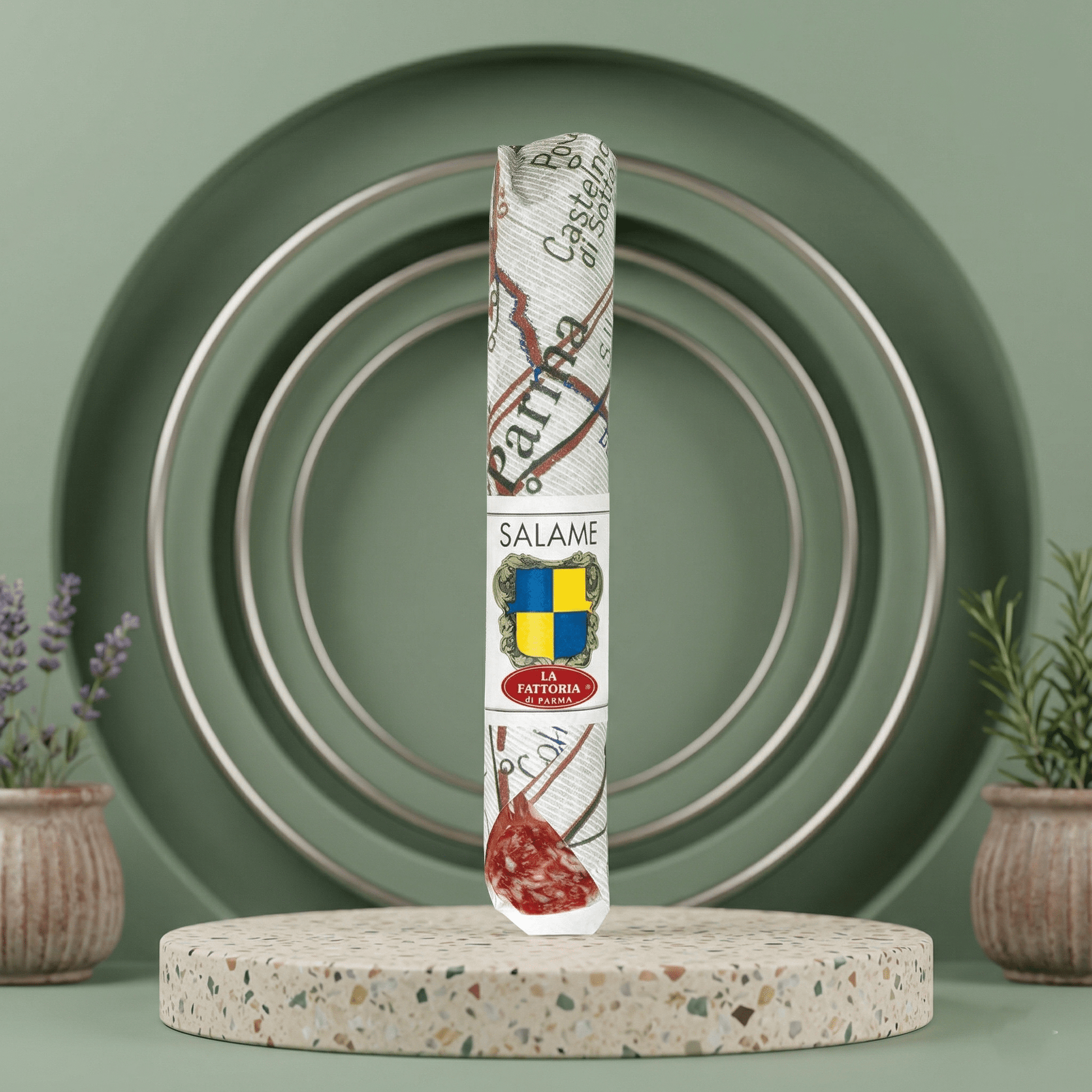 Italienische Salami - 'della Fattoria' - LA FATTORIA DI PARMA - Delikatess Express