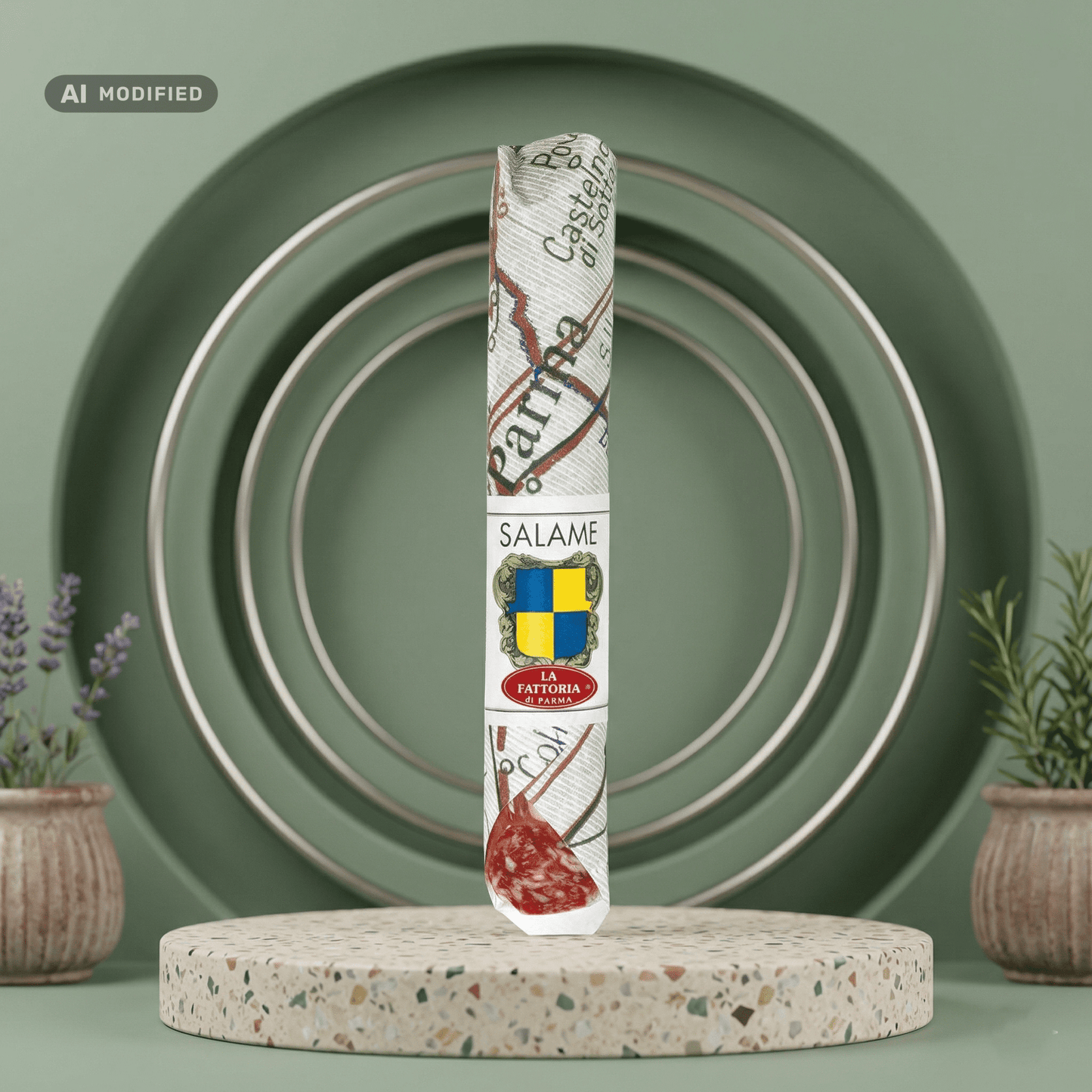 Italienische Salami - 'della Fattoria' - LA FATTORIA DI PARMA - Delikatess Express