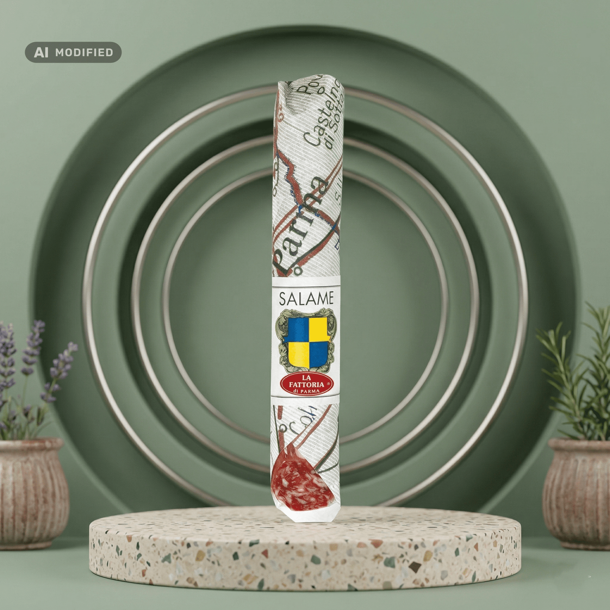 Italienische Salami - 'della Fattoria' - LA FATTORIA DI PARMA - Delikatess Express