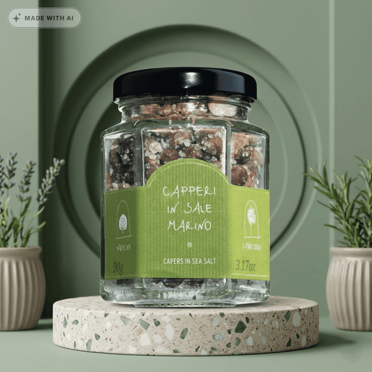 Kapern in Meersalz - Premium-Qualität aus Pantelleria - Delikatess Express