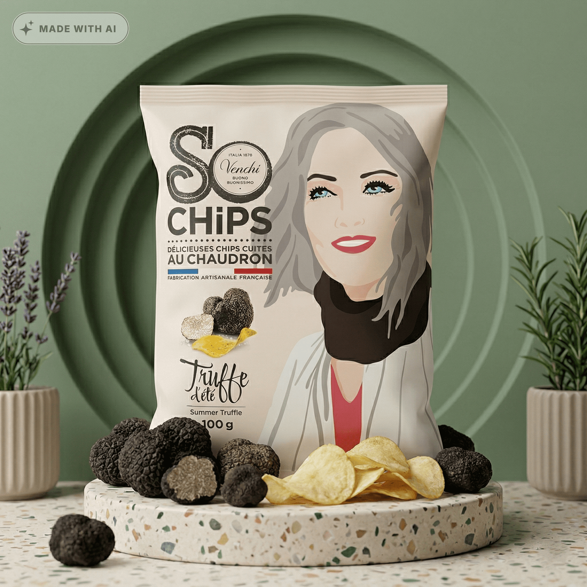 Kartoffelchips mit Sommertrüffel - SO CHIPS - Delikatess Express