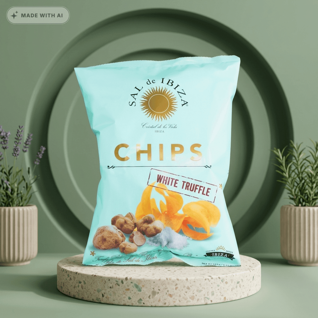 Kartoffelchips mit weißen Trüffeln - Delikatess Express