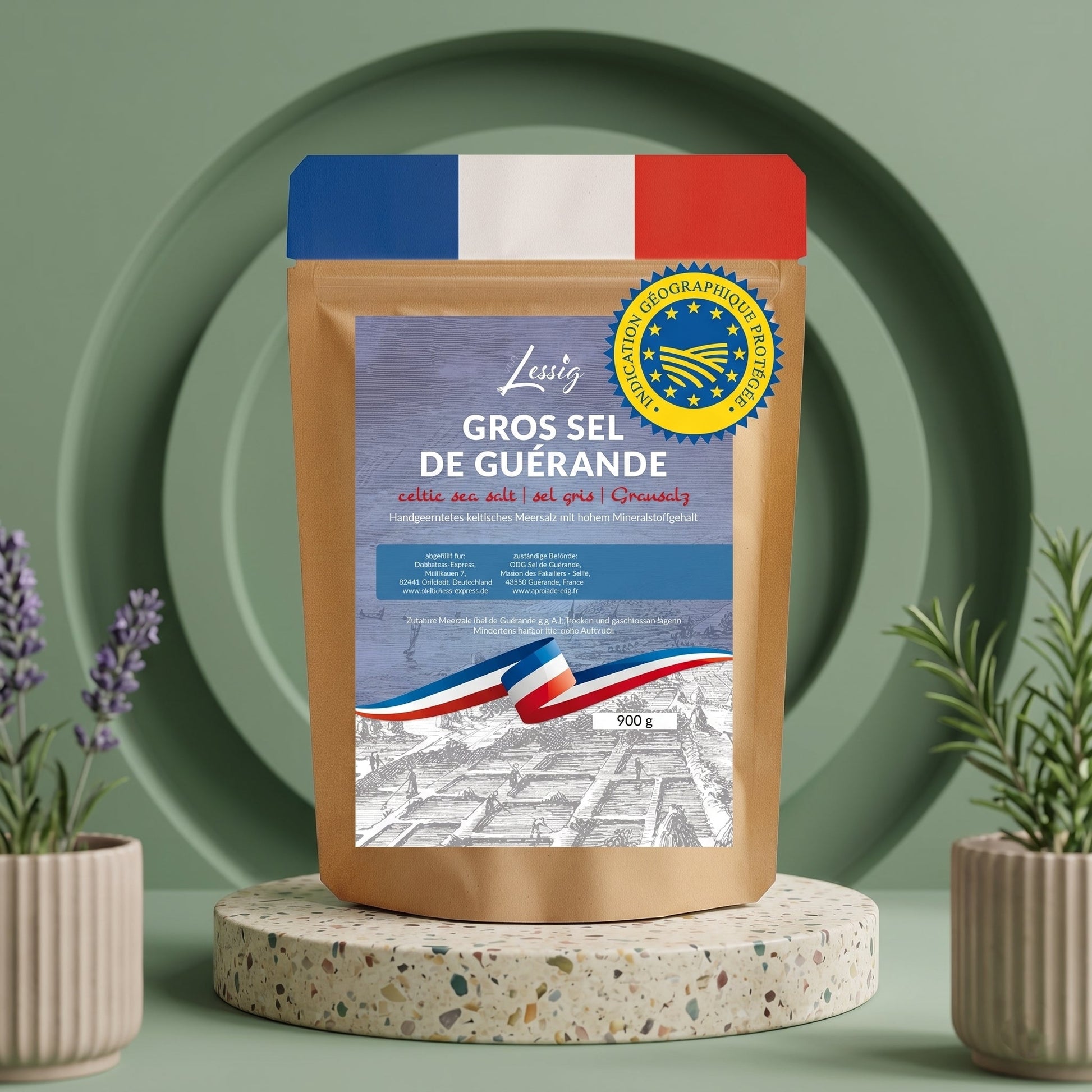 Keltisches Meersalz aus Frankreich - 100% natürlich und unvergleichlich - Delikatess Express