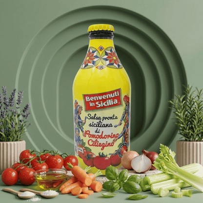 Kirschtomatensauce - Nudelsauce aus aromatischen Kirschtomaten - Delikatess Express