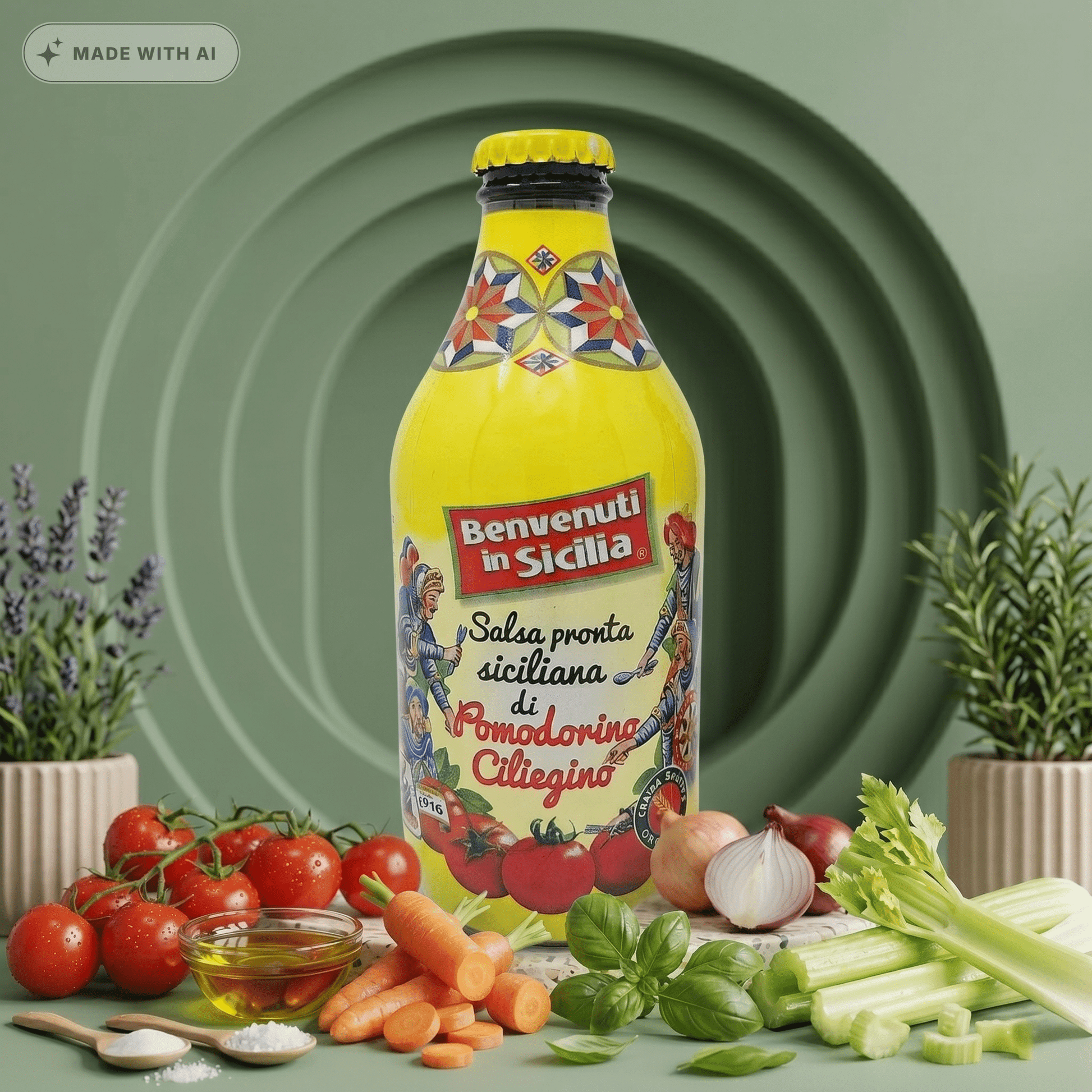 Kirschtomatensauce - Nudelsauce aus aromatischen Kirschtomaten - Delikatess Express