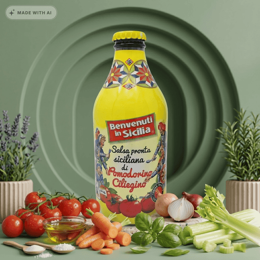 Kirschtomatensauce - Nudelsauce aus aromatischen Kirschtomaten - Delikatess Express
