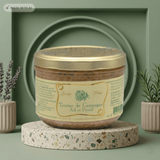 Landterrine mit Knoblauch und Petersilie LAREDY - Delikatess Express