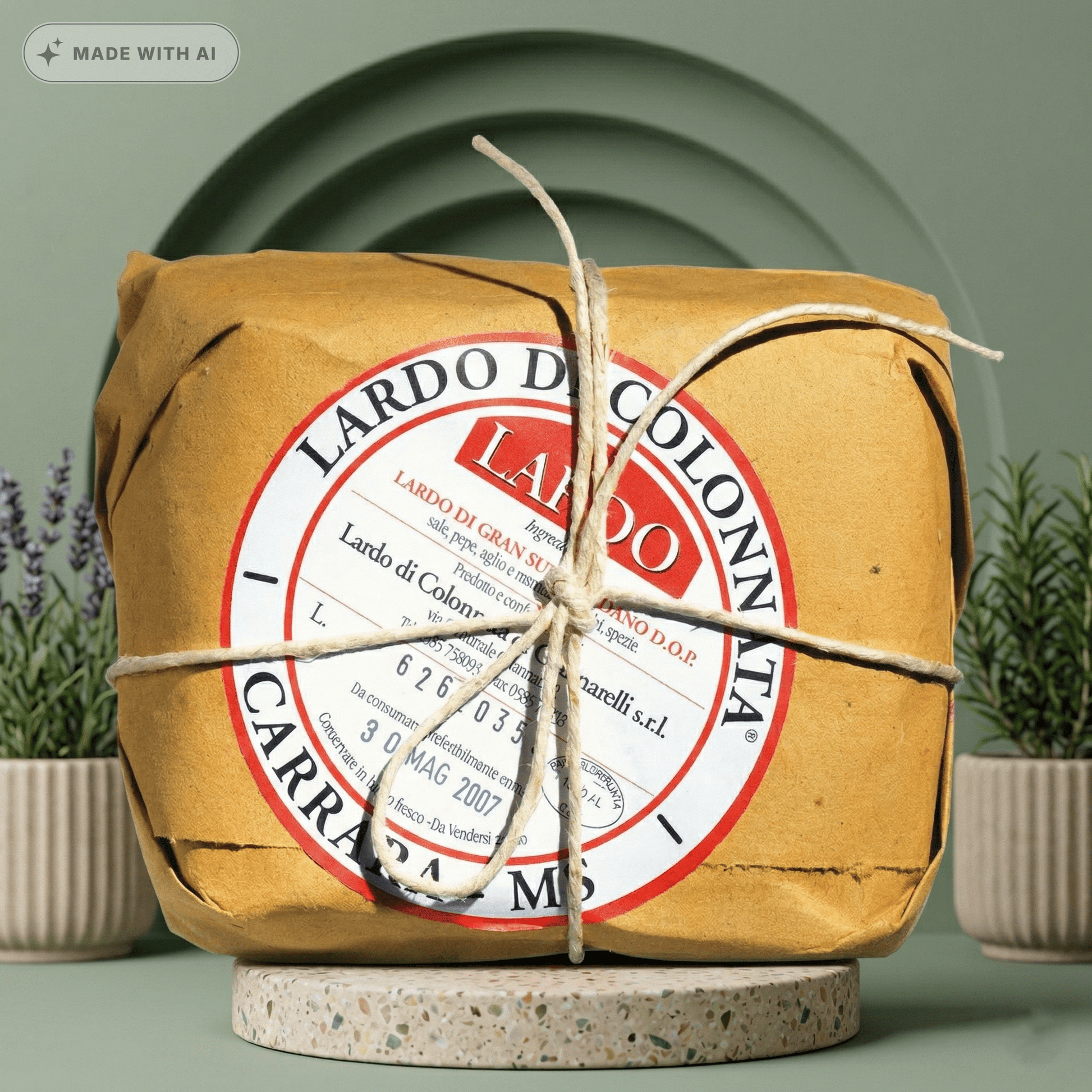 Lardo Giannarelli aus Colonnata - Delikatess Express