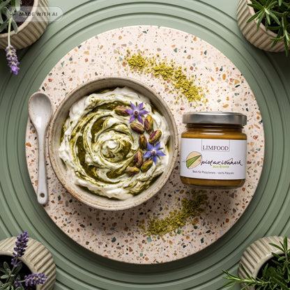 LIMFOOD 100% reines Pistazienmark aus Bronte – Premium Pistazienpaste - Delikatess Express