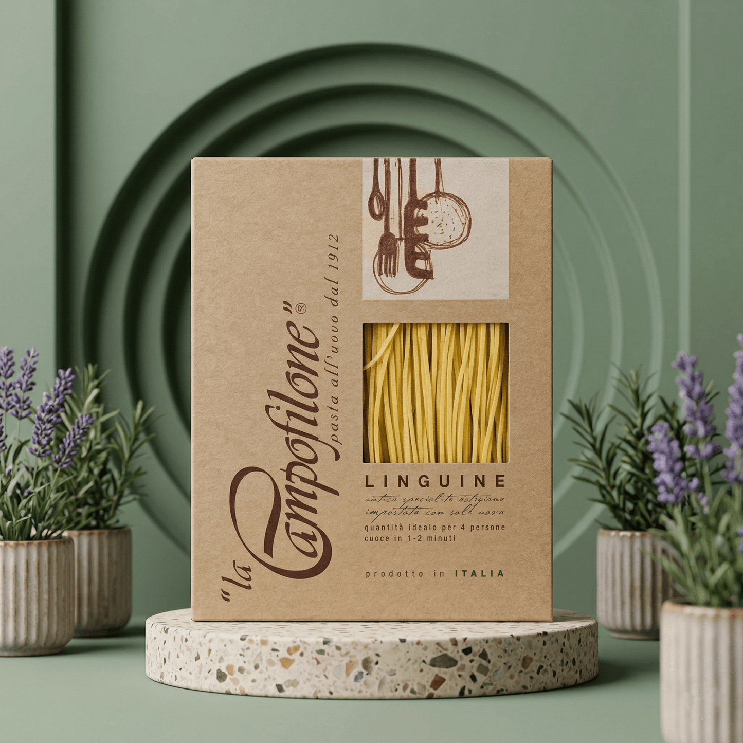 Linguine Eierbandnudeln von CAMPOFILONE - Delikatess Express