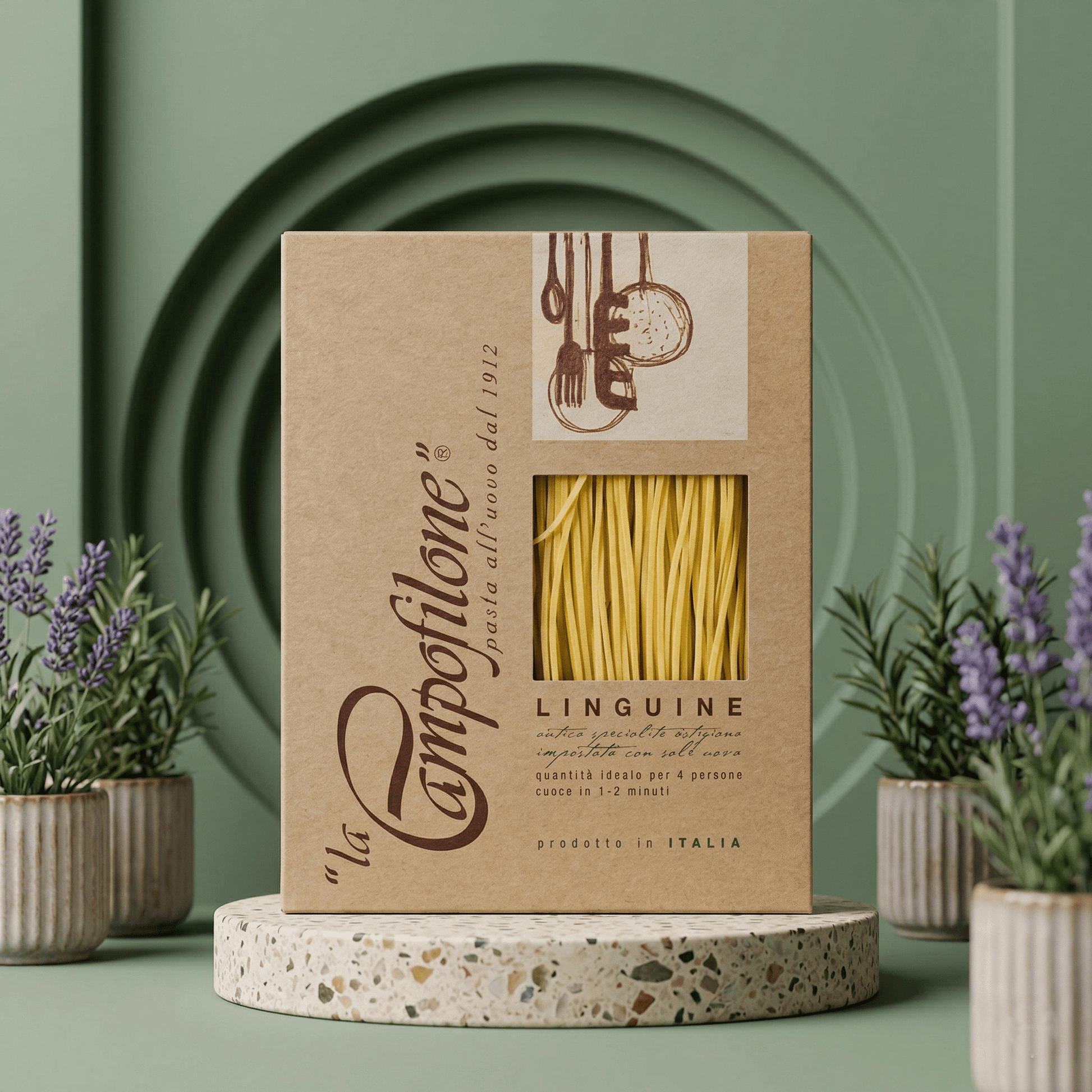 Linguine Eierbandnudeln von CAMPOFILONE - Delikatess Express