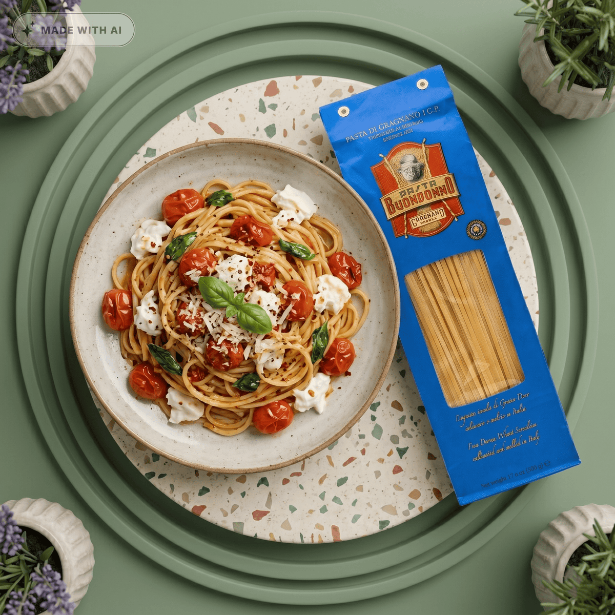 Linguine - Pasta di Gragnano IGP | Pasta Buondonno - Delikatess Express