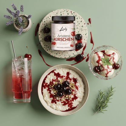 Maraschino Amarena Kirschen LESSIG - Delikatess Express