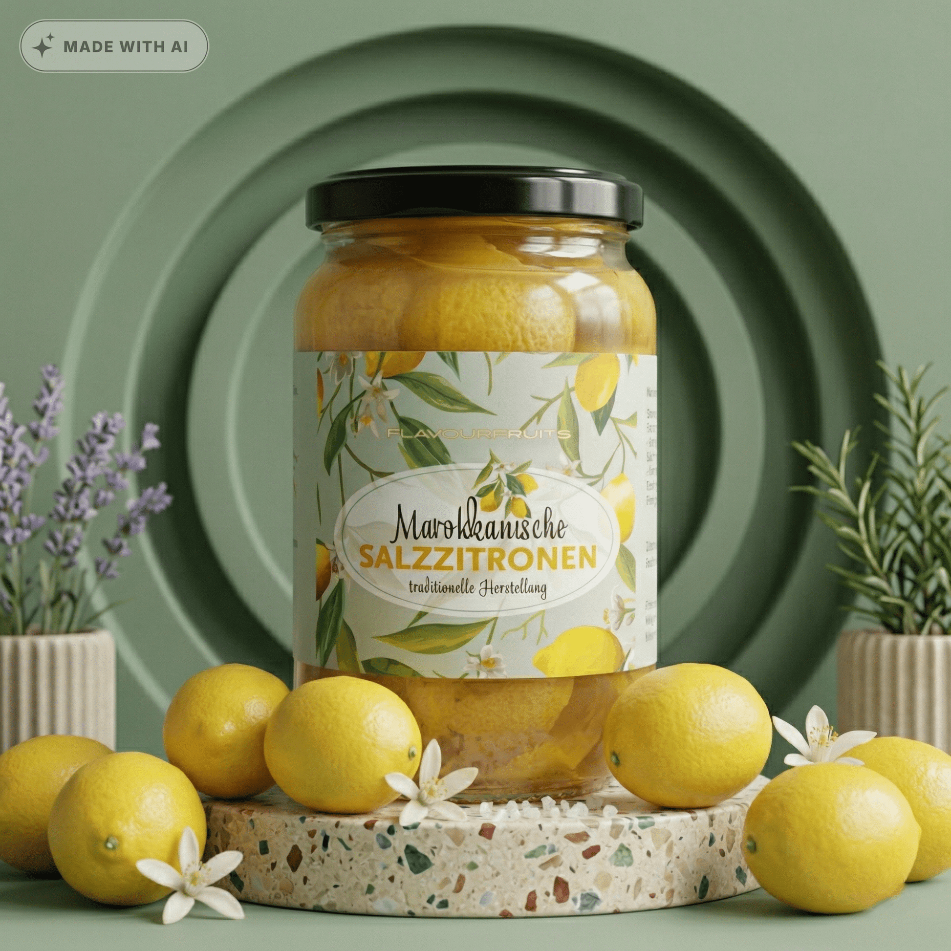 Marokkanische Salzzitronen LIMFOOD - Delikatess Express