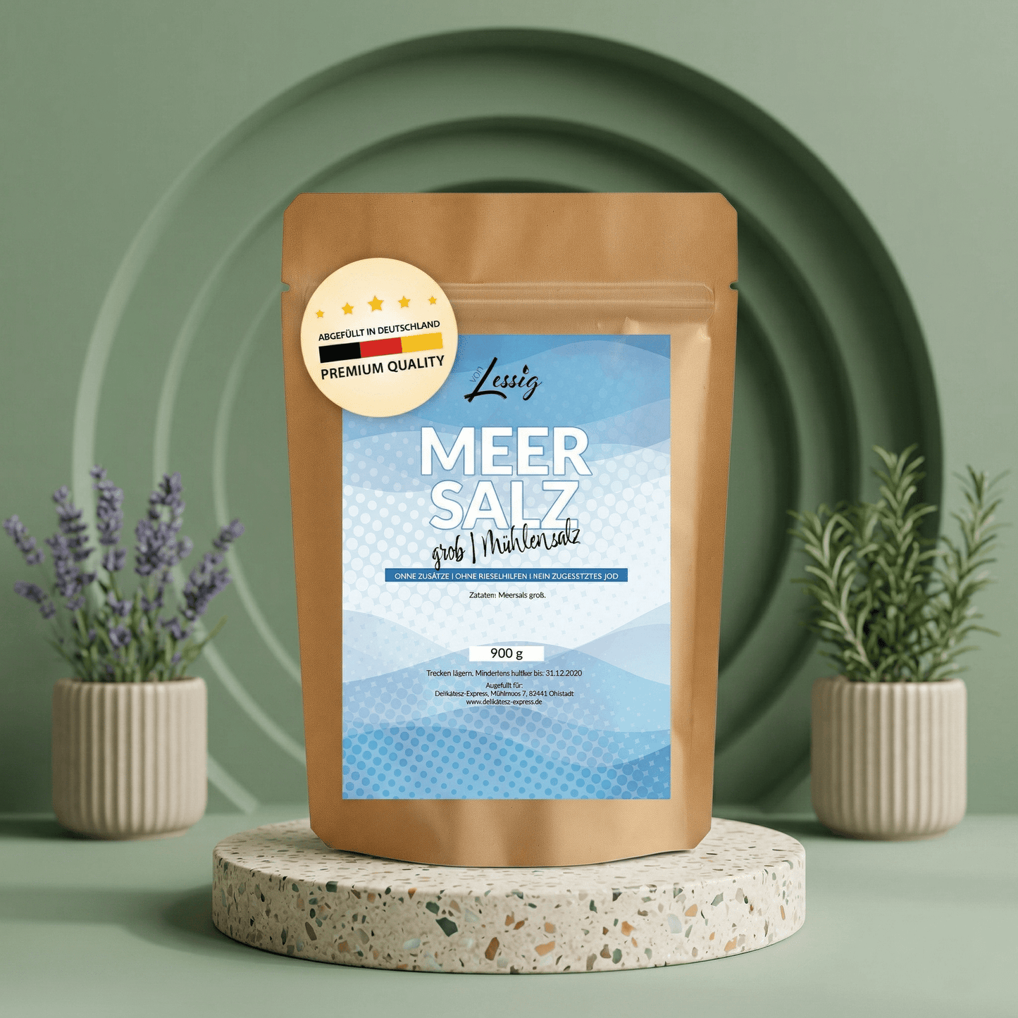 Meersalz grob LESSIG - Delikatess Express