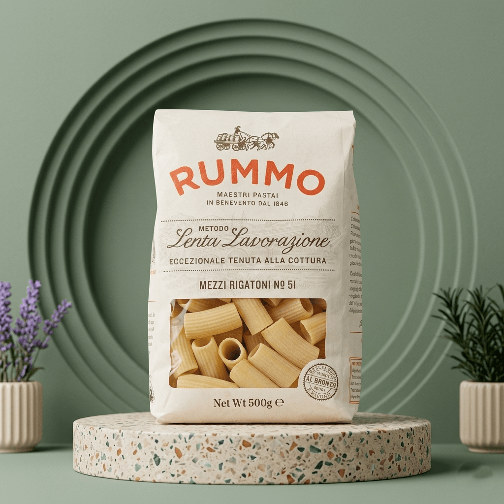 Mezzi Rigatoni N°51 RUMMO - Delikatess Express