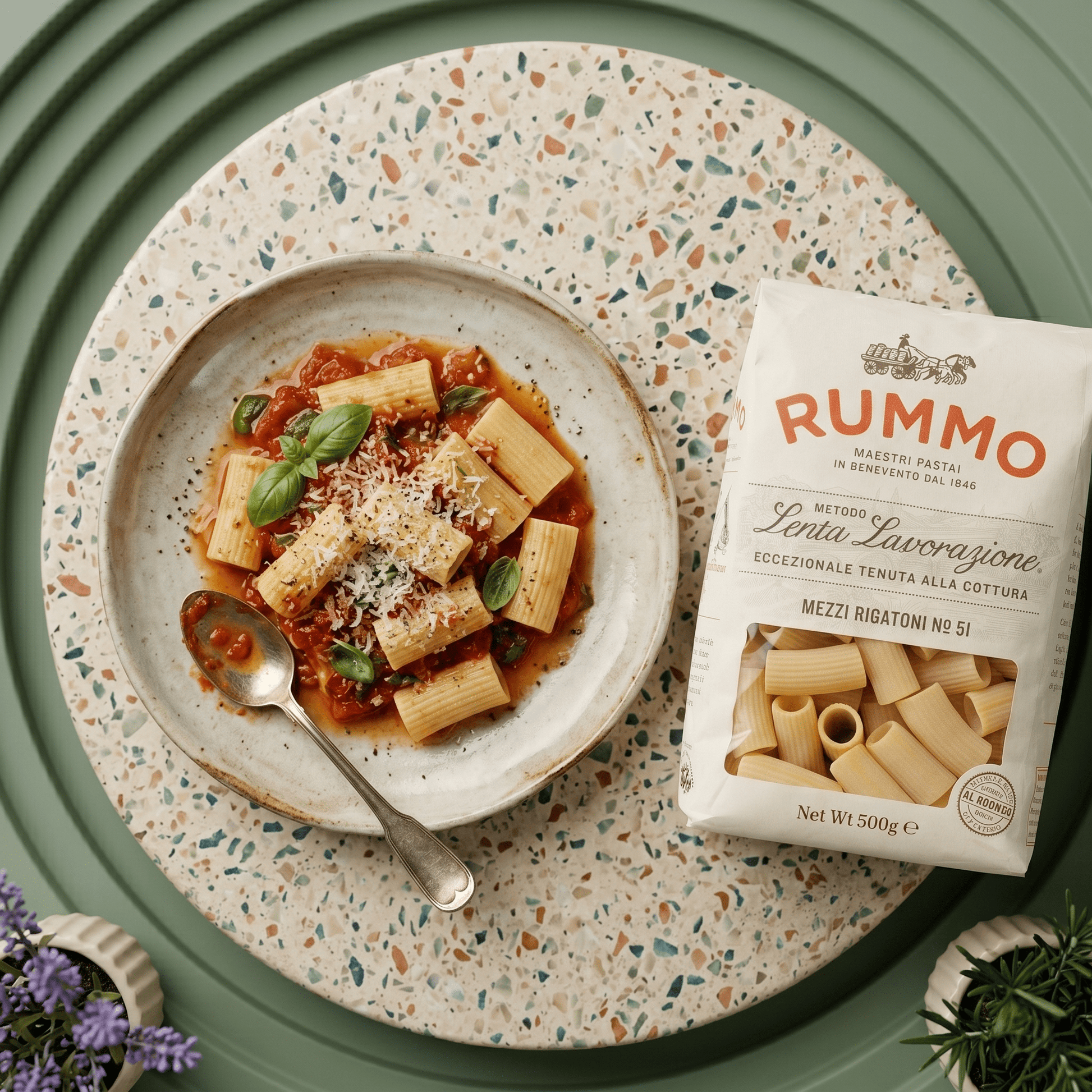 Mezzi Rigatoni N°51 RUMMO - Delikatess Express