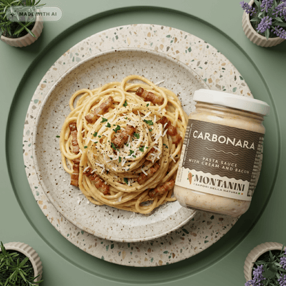 MONTANINI Carbonara Sauce - Die Perfekte Wahl! - Delikatess Express