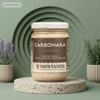 MONTANINI Carbonara Sauce - Die Perfekte Wahl! - Delikatess Express