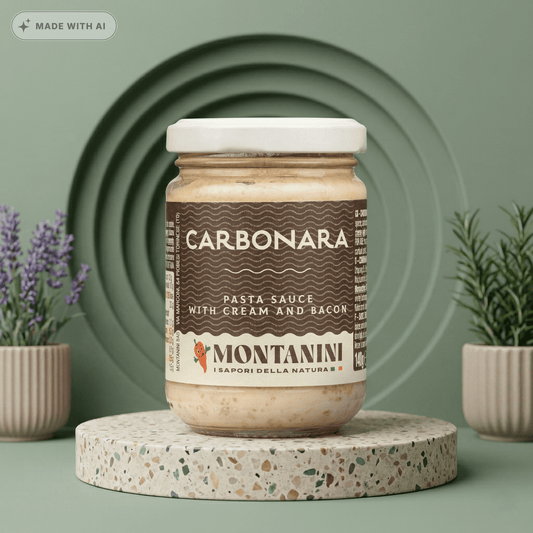 MONTANINI Carbonara Sauce - Die Perfekte Wahl! - Delikatess Express