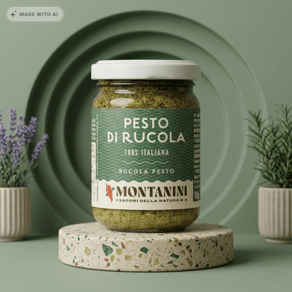 MONTANINI Pesto Rucola - Authentischer Genuss aus Italien - Delikatess Express