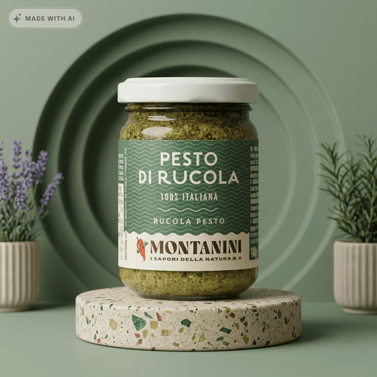 MONTANINI Pesto Rucola - Authentischer Genuss aus Italien - Delikatess Express