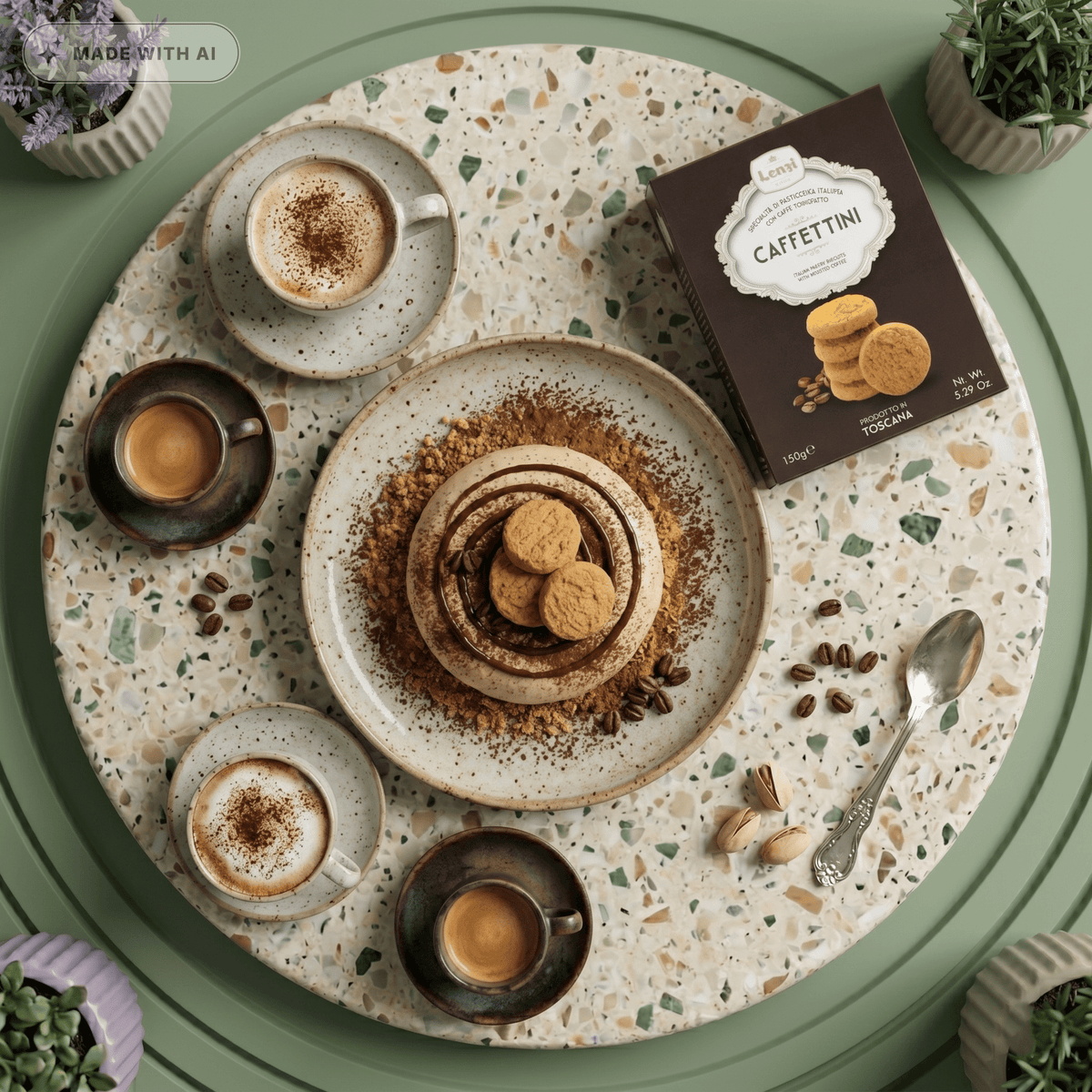 Mürbeteigkekse ,Caffettini' - Mürbteig Plätzchen aus Italien - Delikatess Express