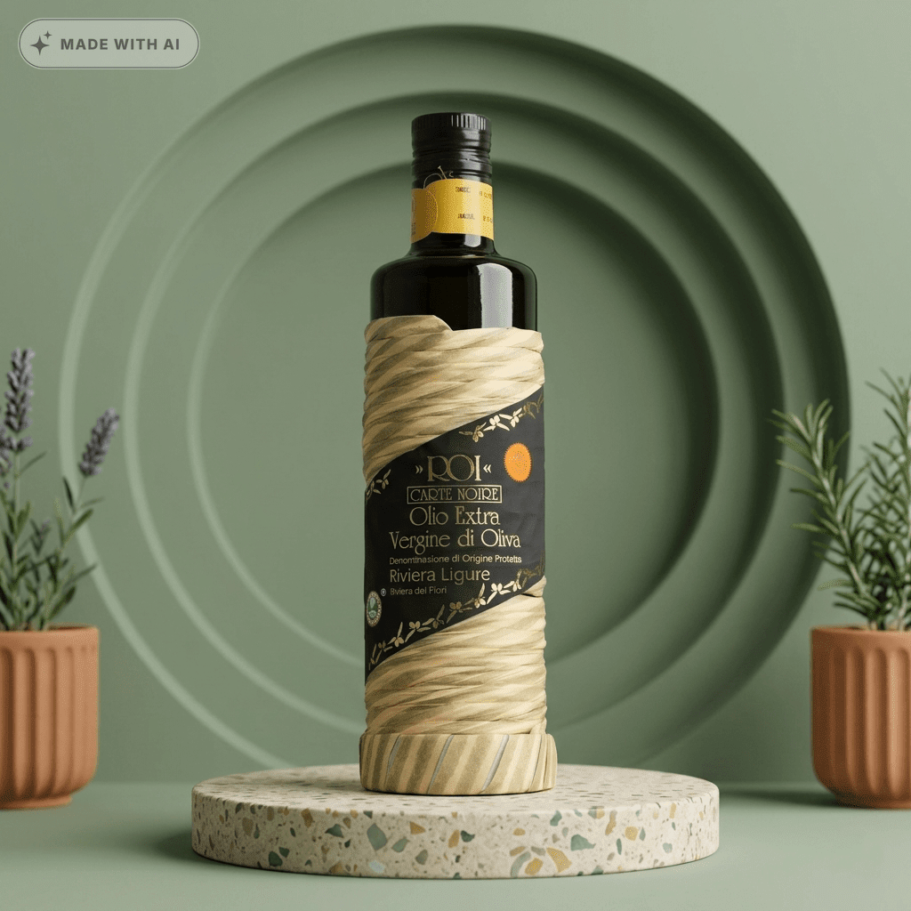 Natives Olivenöl extra ,Carte Noire‘ DOP - OLIO ROI - Delikatess Express