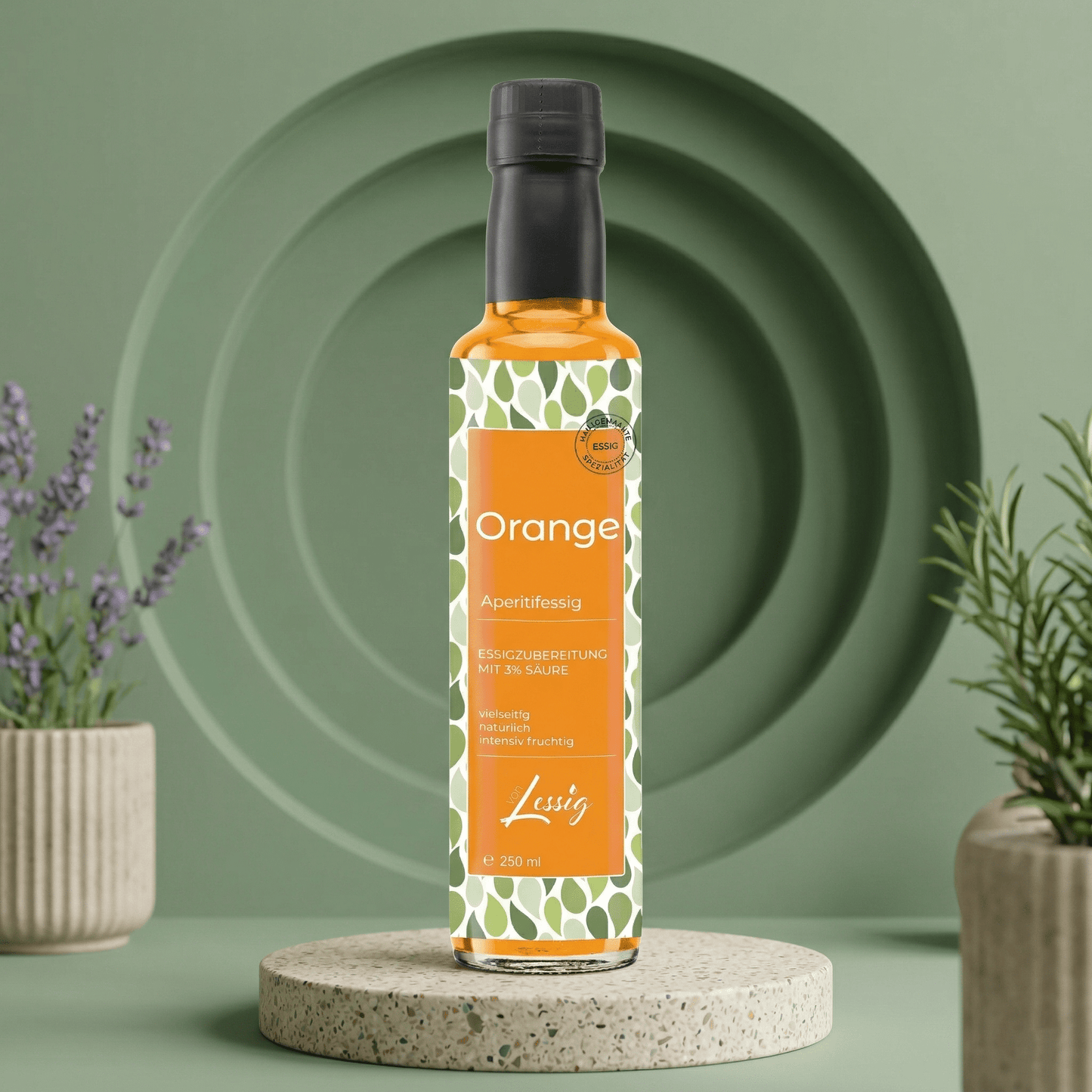 Orange & Essig - mild nur 3% Säure - Delikatess Express