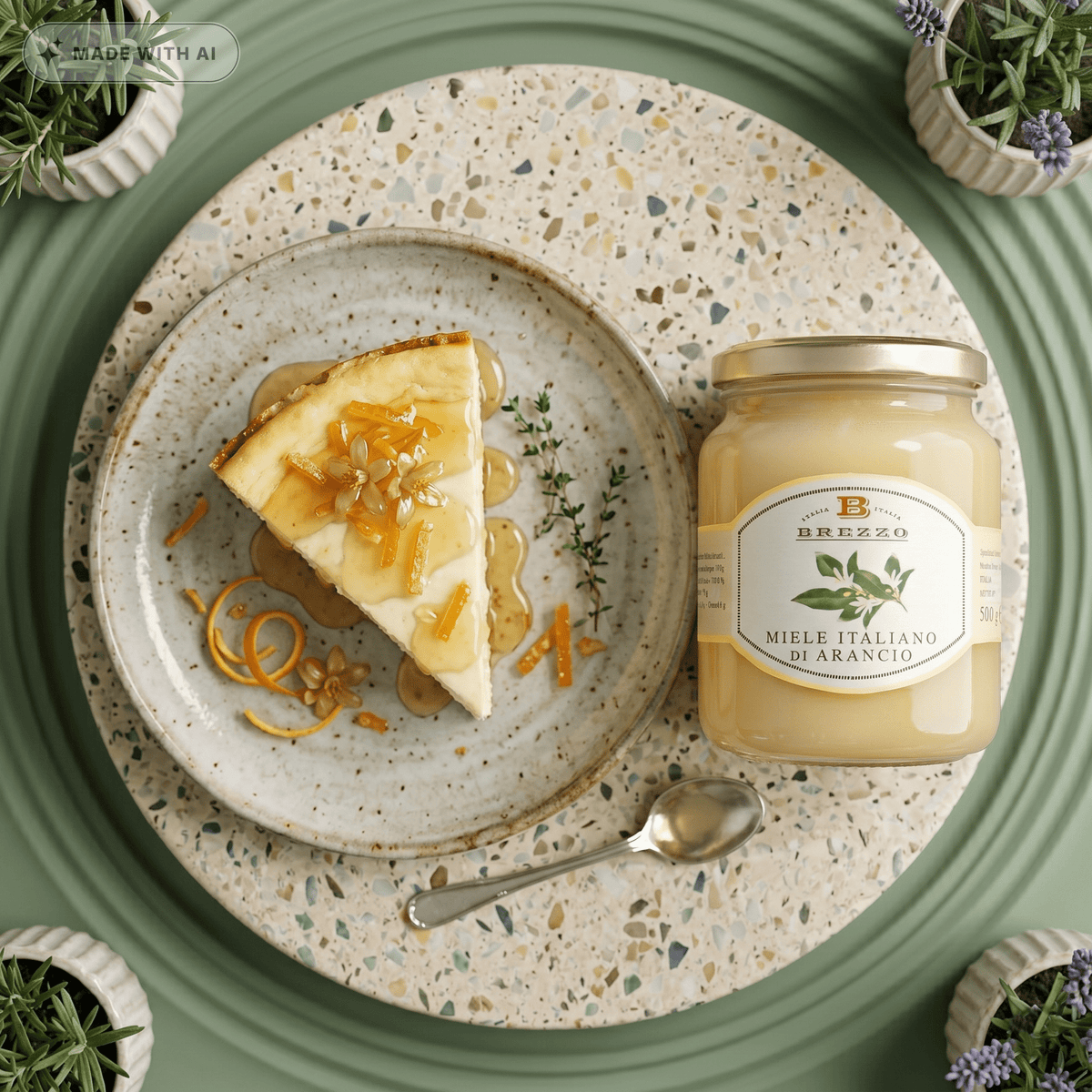 Orangenblütenhonig - Miele di arancio von BREZZO - Delikatess Express