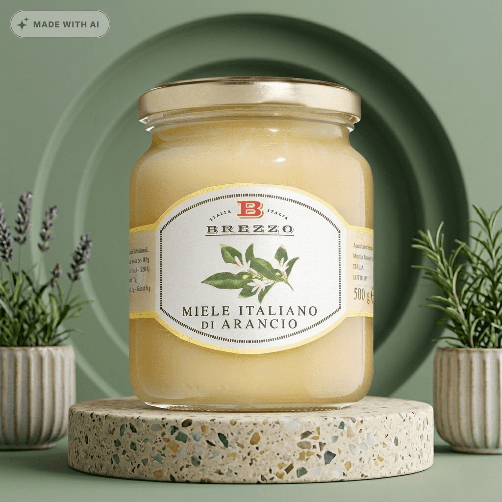 Orangenblütenhonig - Miele di arancio von BREZZO - Delikatess Express