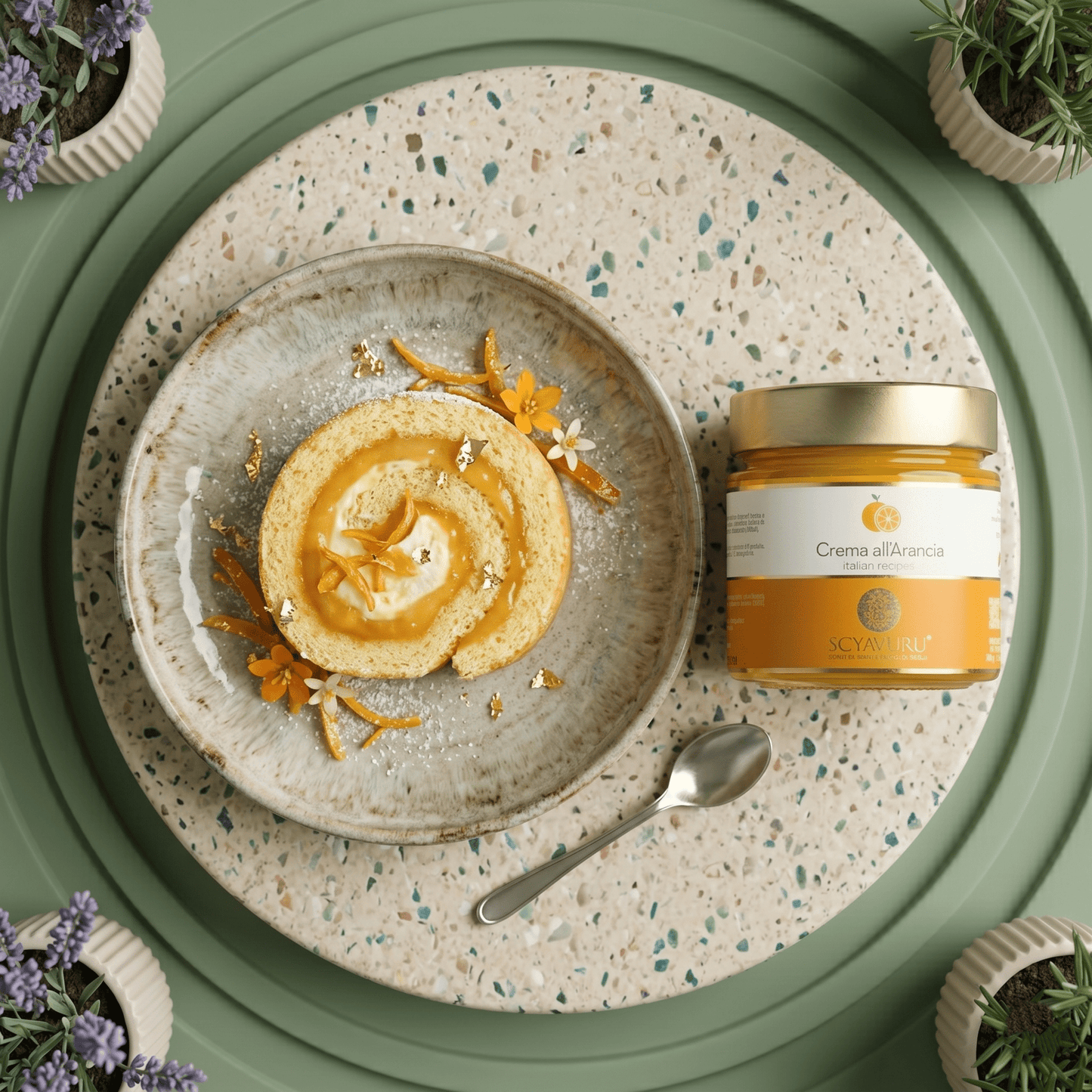 Orangencreme - Crema all'Arancia SCYAVURU - Delikatess Express