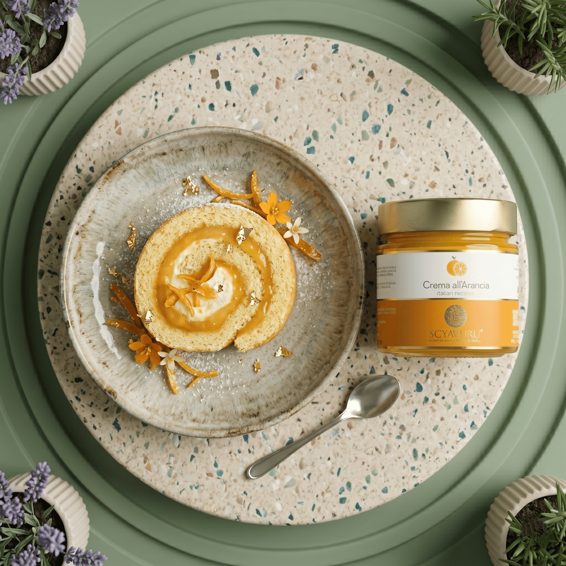 Orangencreme - Crema all'Arancia SCYAVURU - Delikatess Express