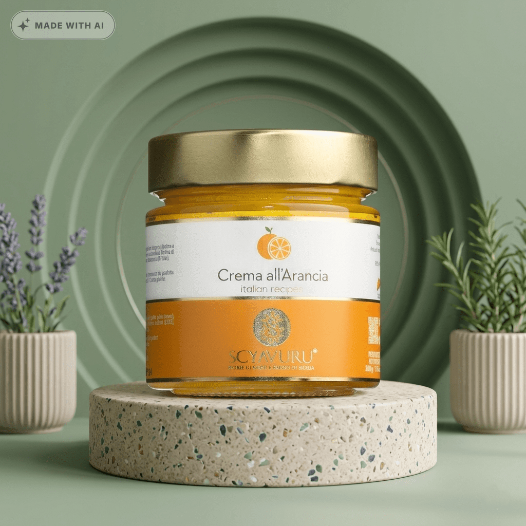 Orangencreme - Crema all'Arancia SCYAVURU - Delikatess Express