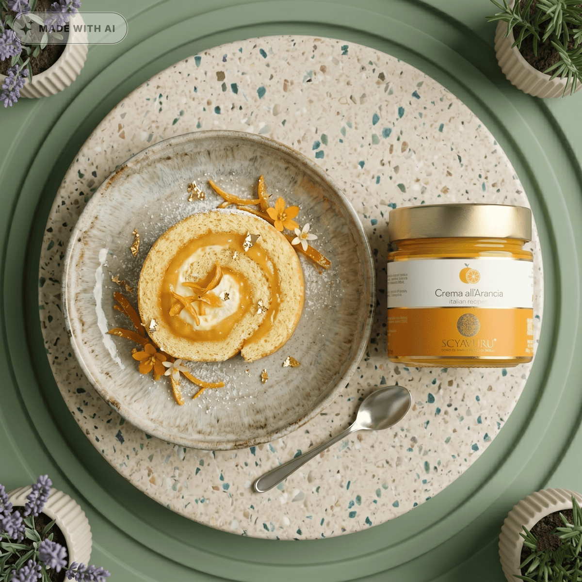 Orangencreme - Crema all'Arancia SCYAVURU - Delikatess Express