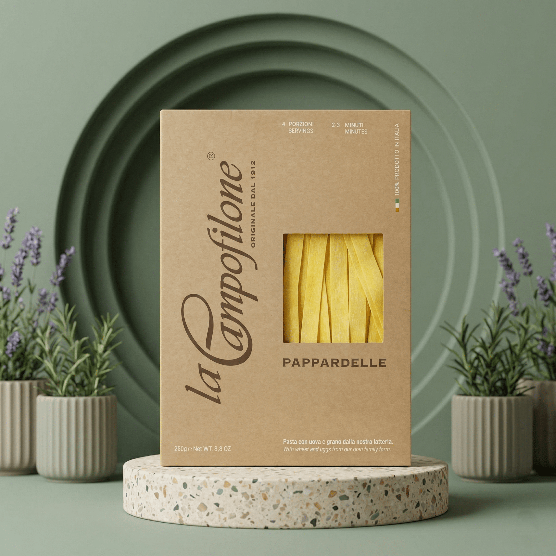 Pappardelle Eierbandnudeln von CAMPOFILONE - Delikatess Express