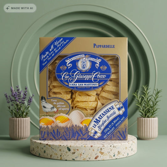 Pappardelle Nr. 15 von GIUSEPPE COCCO - Höchste Qualität - Delikatess Express