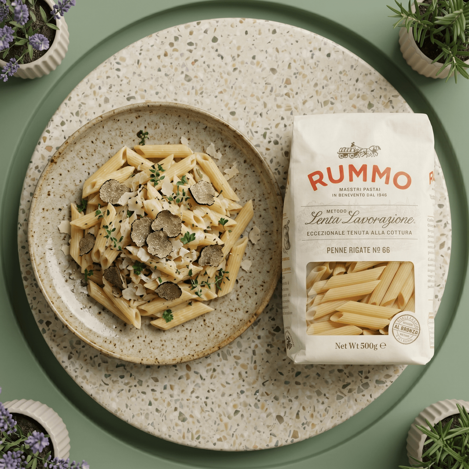 Penne Rigate N°66 RUMMO - Delikatess Express
