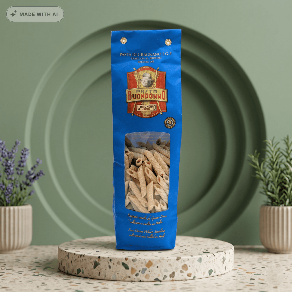Pennette Rigati- Pasta di Gragnano IGP | Pasta Buondonno - Delikatess Express