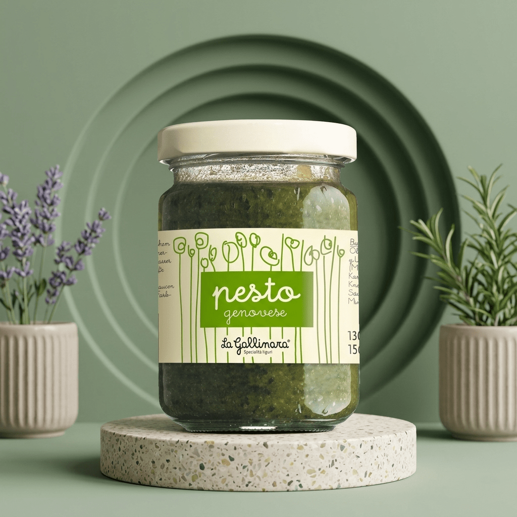 Pesto Genovese - Basilikumpesto nach Genueser Art - Delikatess Express