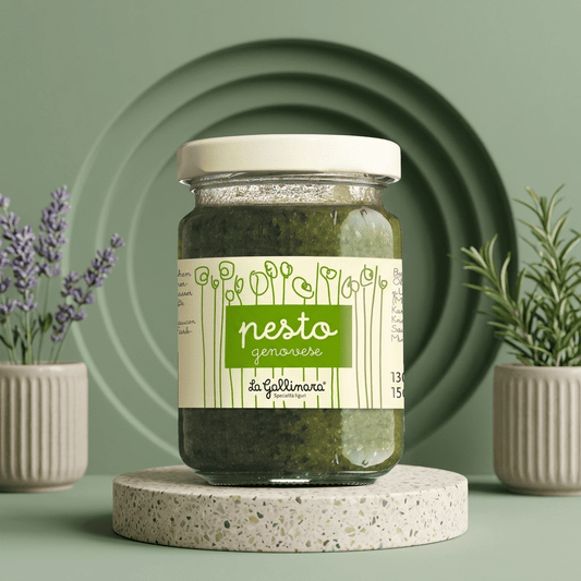 Pesto Genovese - Basilikumpesto nach Genueser Art - Delikatess Express