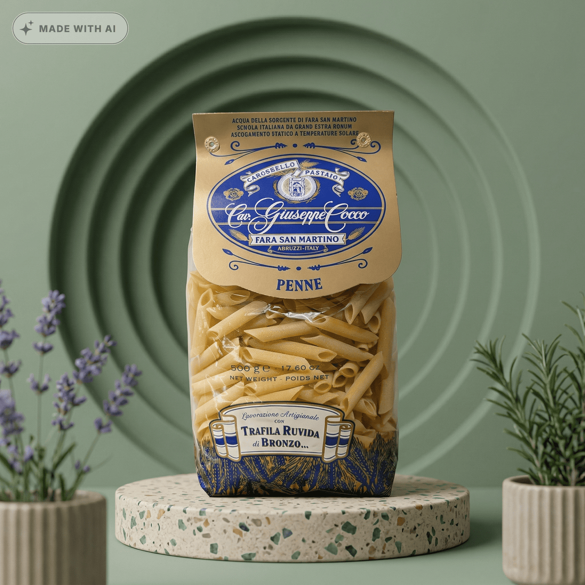Premium Penne Pasta - GIUSEPPE COCCO - Delikatess Express