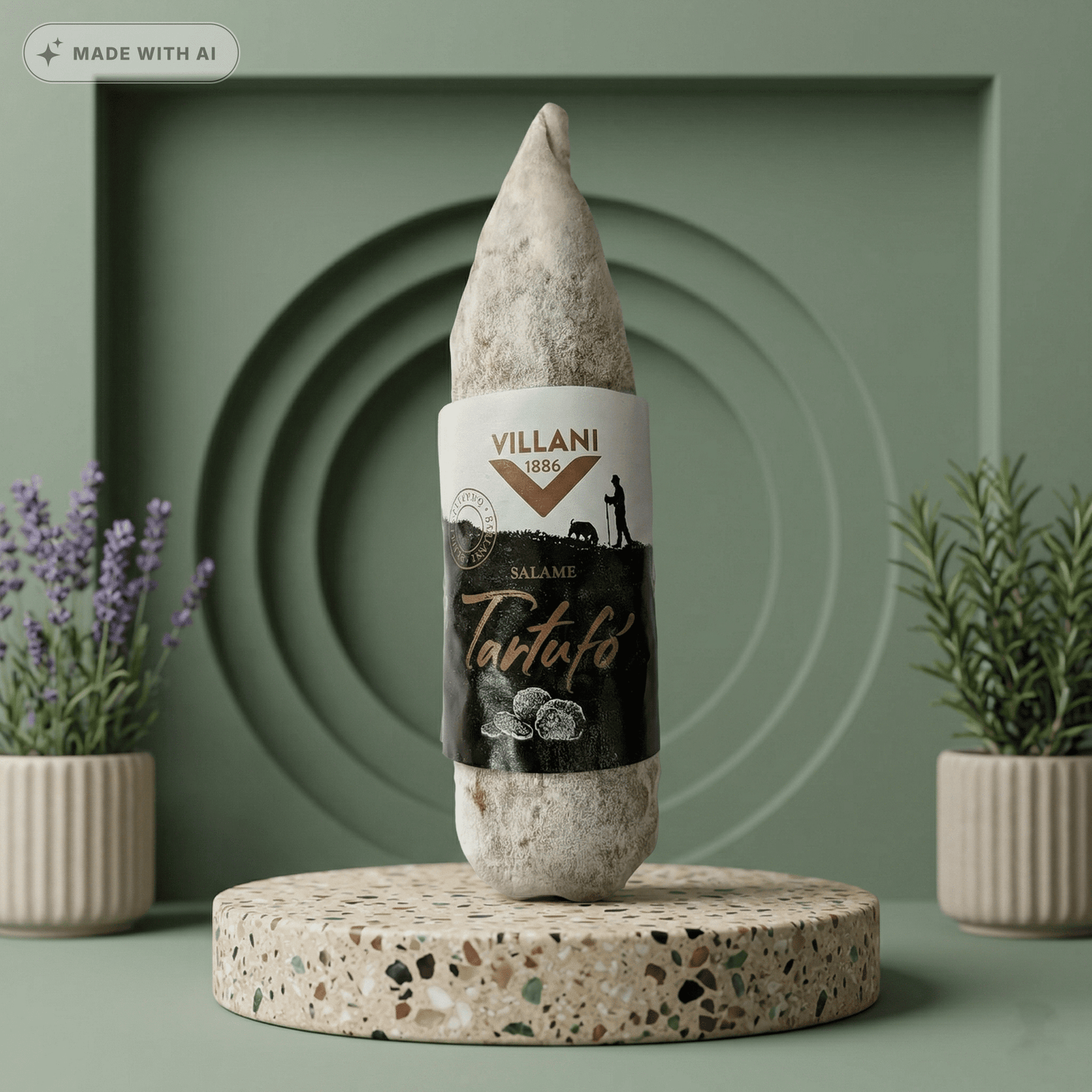 Premium Trüffel Salami von VILLANI - Delikatess Express