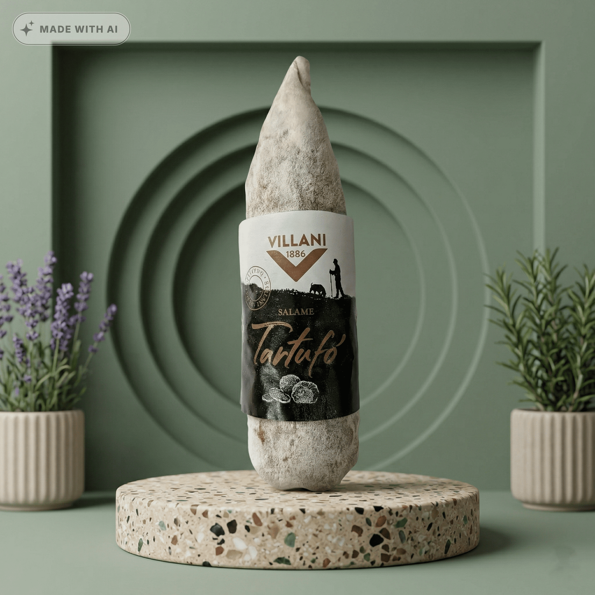 Premium Trüffel Salami von VILLANI - Delikatess Express