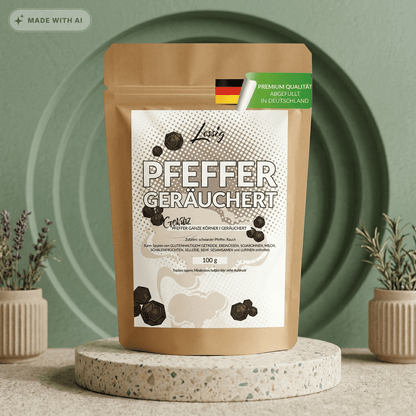 Rauch Pfeffer ganze Körner von LESSIG - Delikatess Express