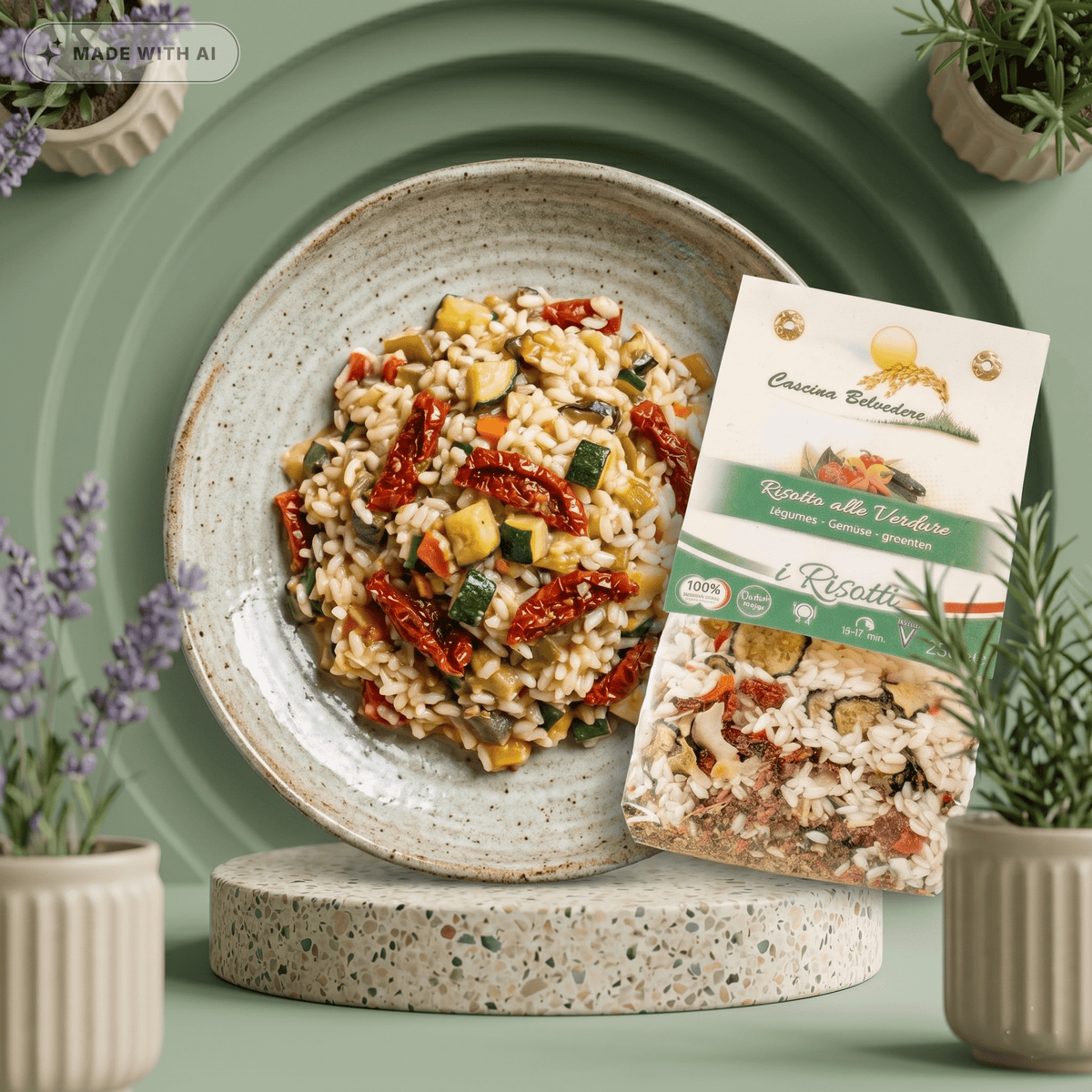Risotto - Gemüse - CASCINA BELVEDERE - Delikatess Express