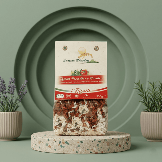 Risotto - Tomaten & Basilikum - CASCINA BELVEDERE - Delikatess Express