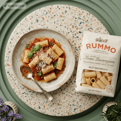 RUMMO Mezzi Rigatoni N°51 - Authentische italienische Pasta - Delikatess Express