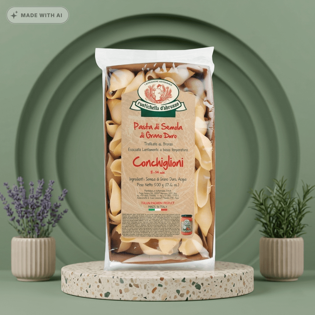 Rustichella Conchiglioni: Die perfekte Pasta - Delikatess Express