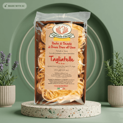 RUSTICHELLA Tagliatelle - Traditionelle Pasta in bester Qualität - Delikatess Express